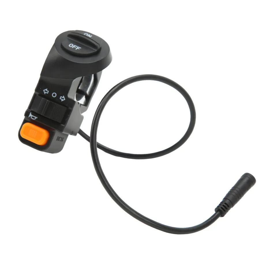 Interruttore Manubrio Bici 3 In 1 – Comando Per Clacson, Luce E Frecce Sinistra/destra. Impermeabile In PVC Per E-bike E Moto. - 2