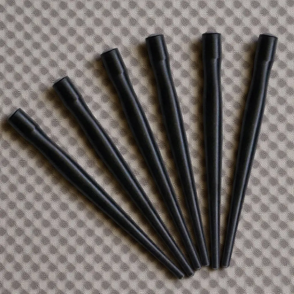 6Pcs 플라스틱 딥 펜 배럴 홀더 세트 서예 드로잉 그림 쓰기 용품 전문 재사용 가능한 펜촉 호환 가능