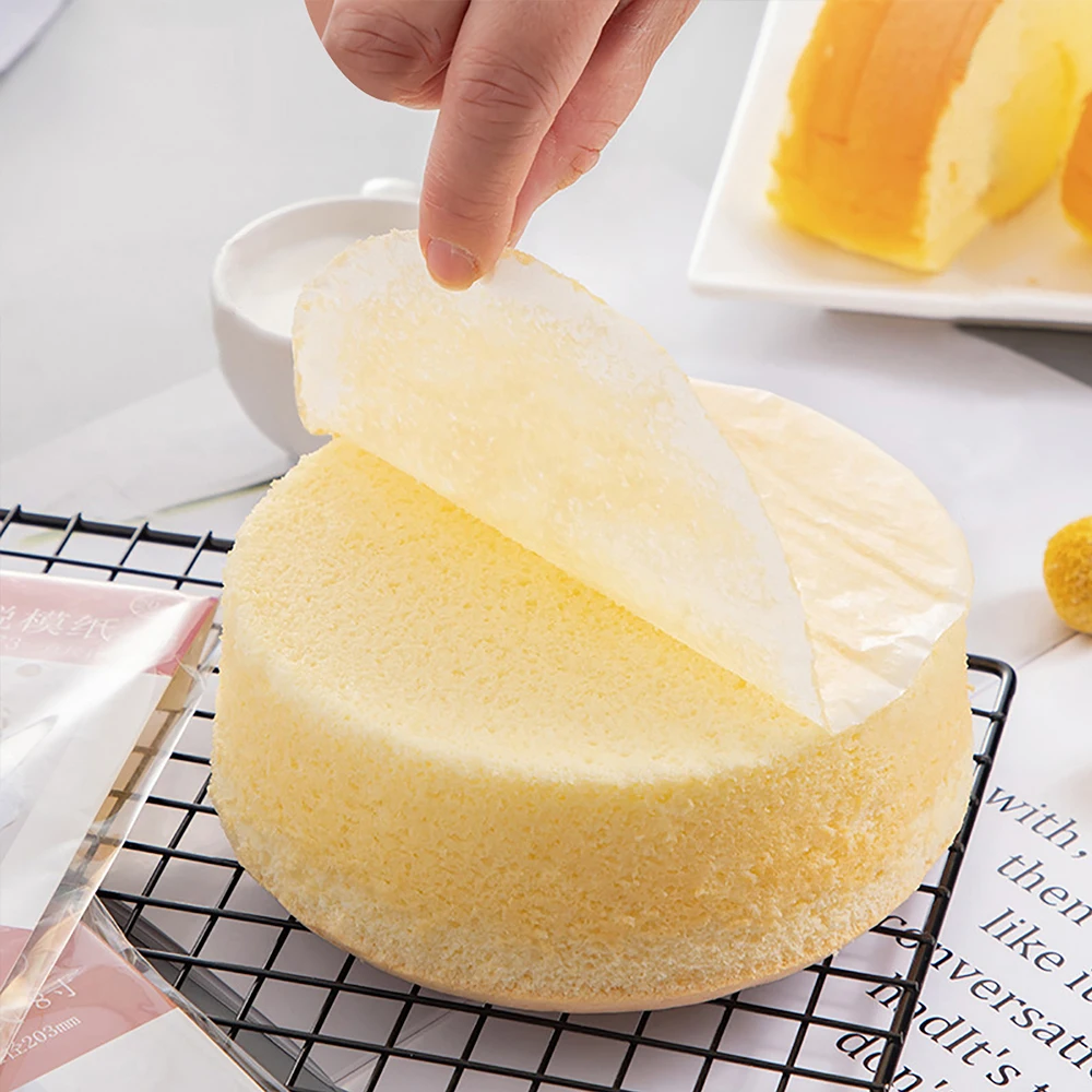 20Pcs Parchment Baking Paper Round 6Inch 8Inch Non-Stick Baking Sheets Paper Cake Cookie