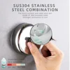 304SS Clotheslines Retractable Clothes Drying Line Home Airer Stainless Clothes Rope Dryer Organiser Laundry Hanger 6 Colors 4