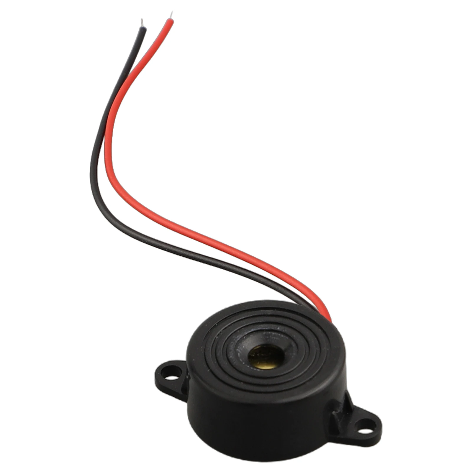 

1pc DC 3-24V Electronic Buzzer Small Enclosed Piezo Electric Beeper With Wires Replacement Parts ABS Material Car Acccessories