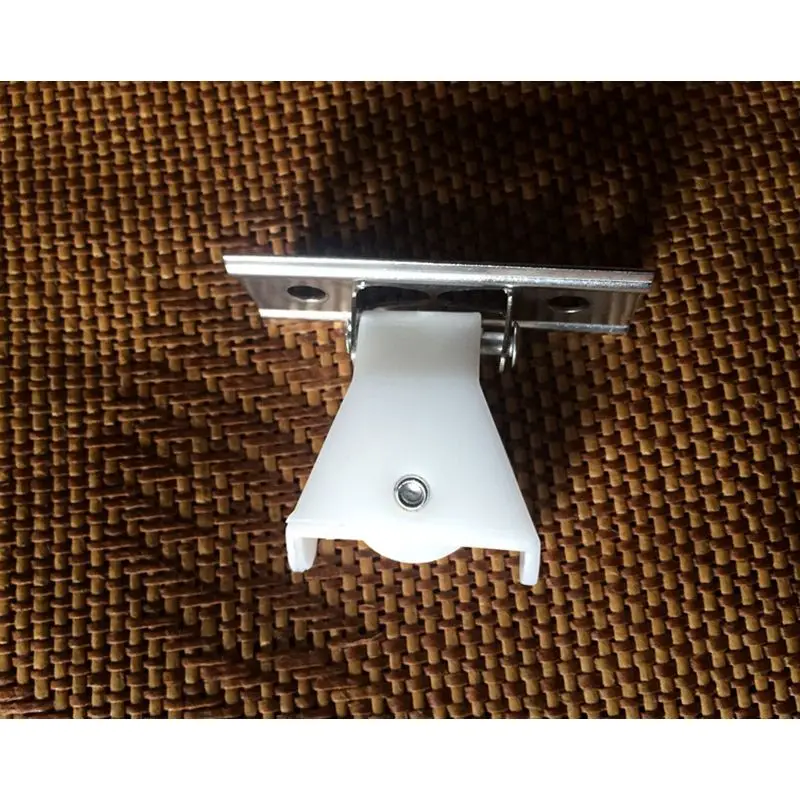 Bamboo Curtain Splint Reed Rolling Window Pulley +Copper Core Lock Catch Kit Buckle Gear Power Elevator Fittings גלגלת לרשת חלון Window Pulley