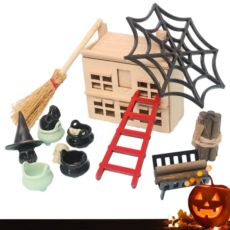 

Miniature Dollhouse Miniature Toys Wooden House Miniature Kit Wooden Mini Doll House Accessories With Furniture For Kids Boys