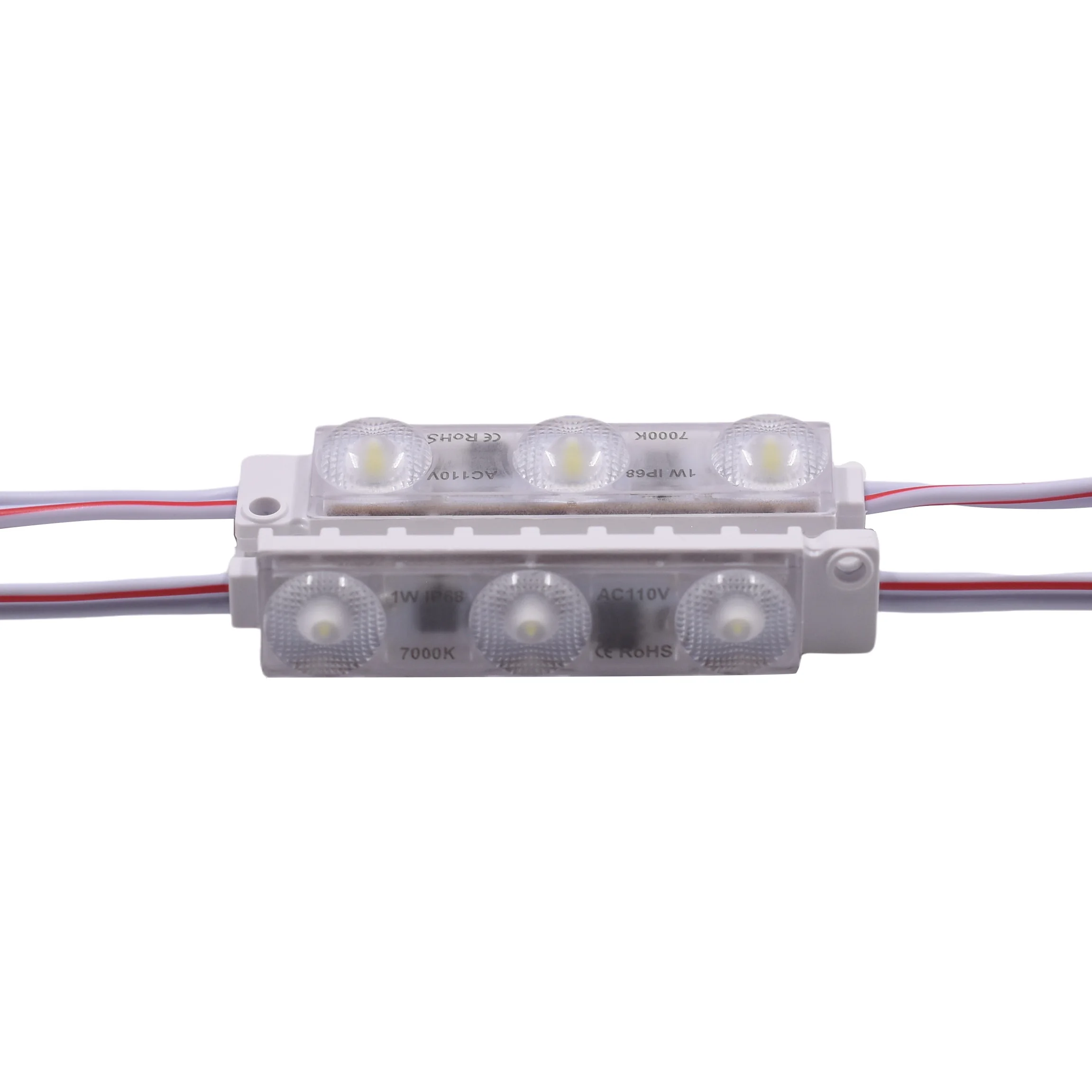 AC110v High Power Led Module 2835 50pcs For 2-10inch night lamp Depth Channel Letters Storefront Lights Business Decor