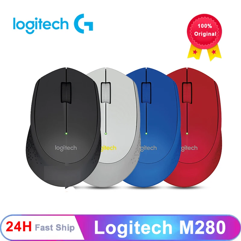Original Logitech M280 Wireless Mouse 1000 DPI Optical Office Mice With