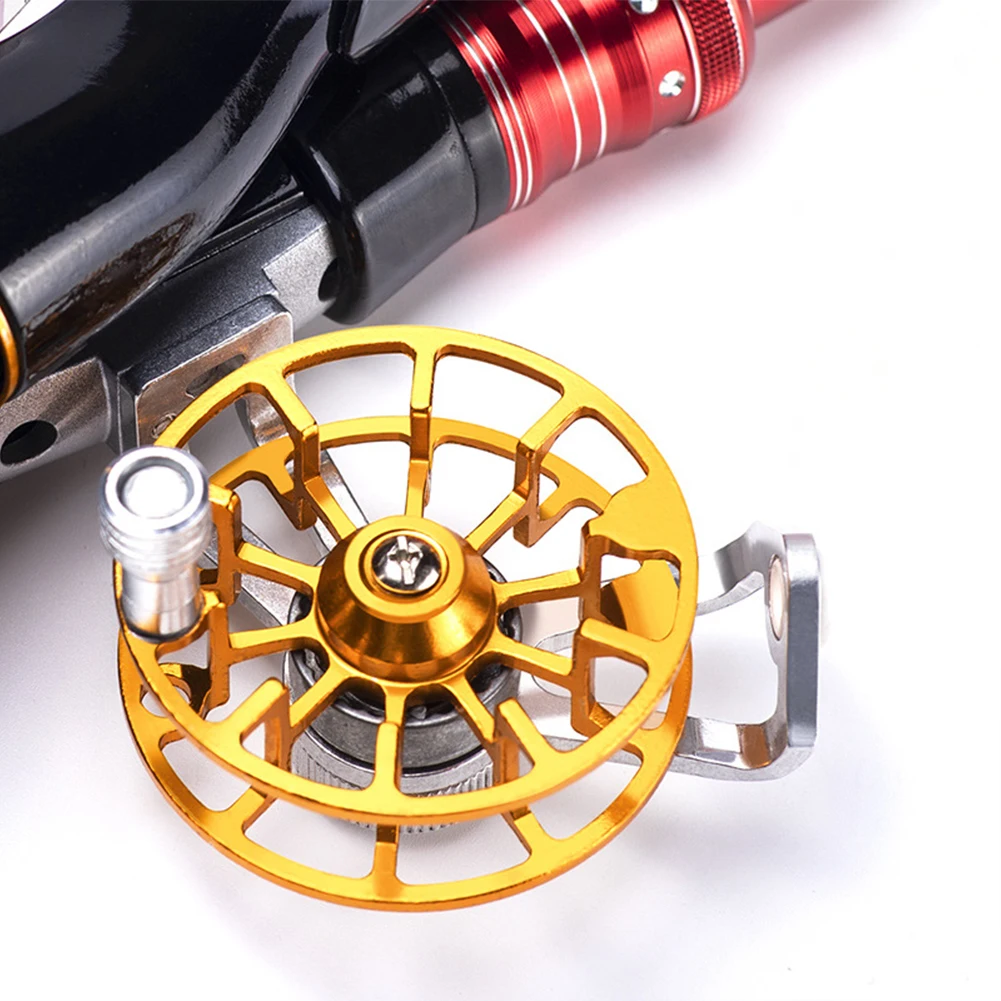 50mm/50g All Metal Fishing Reel Upgrade Base Lightweight Mini Fly Wheel  Fishing Tackle For Trout Pike - AliExpress