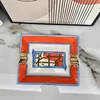 Ceramic Cigar Ashtray Luxury Modern Design Desk Desk Ornament Gift for Boyfriend Sorage Tray Organiser With Box 2