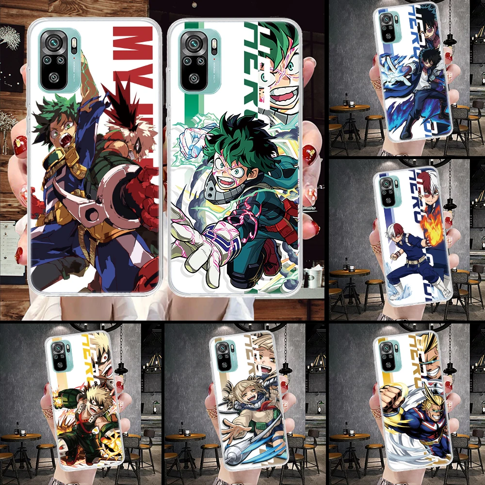 My Hero MHA Art Anime Soft Phone Case - Stylish and Durable Protective Cover