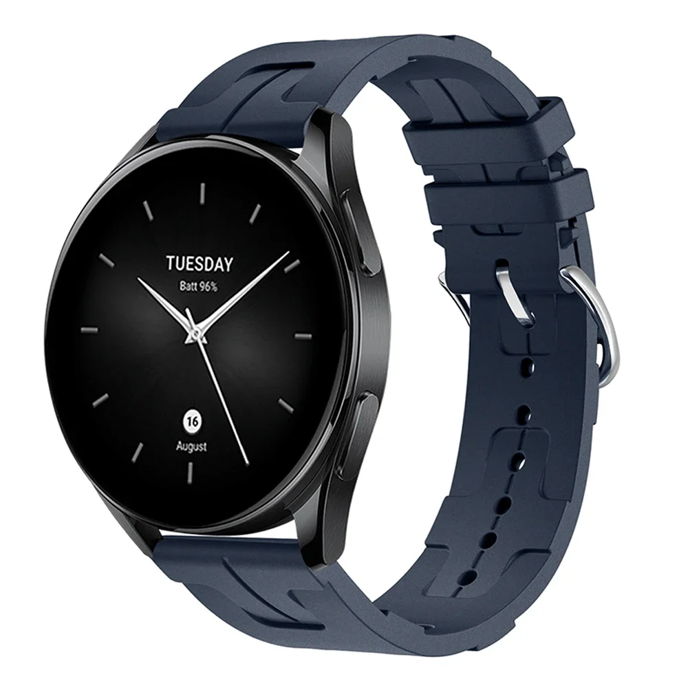 Premium 22mm Soft Leather Watchband Strap - Elegant Wristband Bracelet