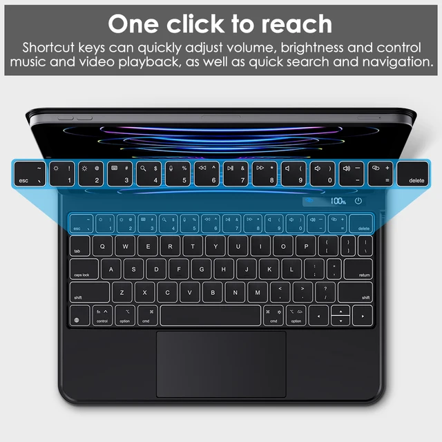 GOOJODOQ マジックキーボード 12.9インチ用 A1895 Pro Amazon.co