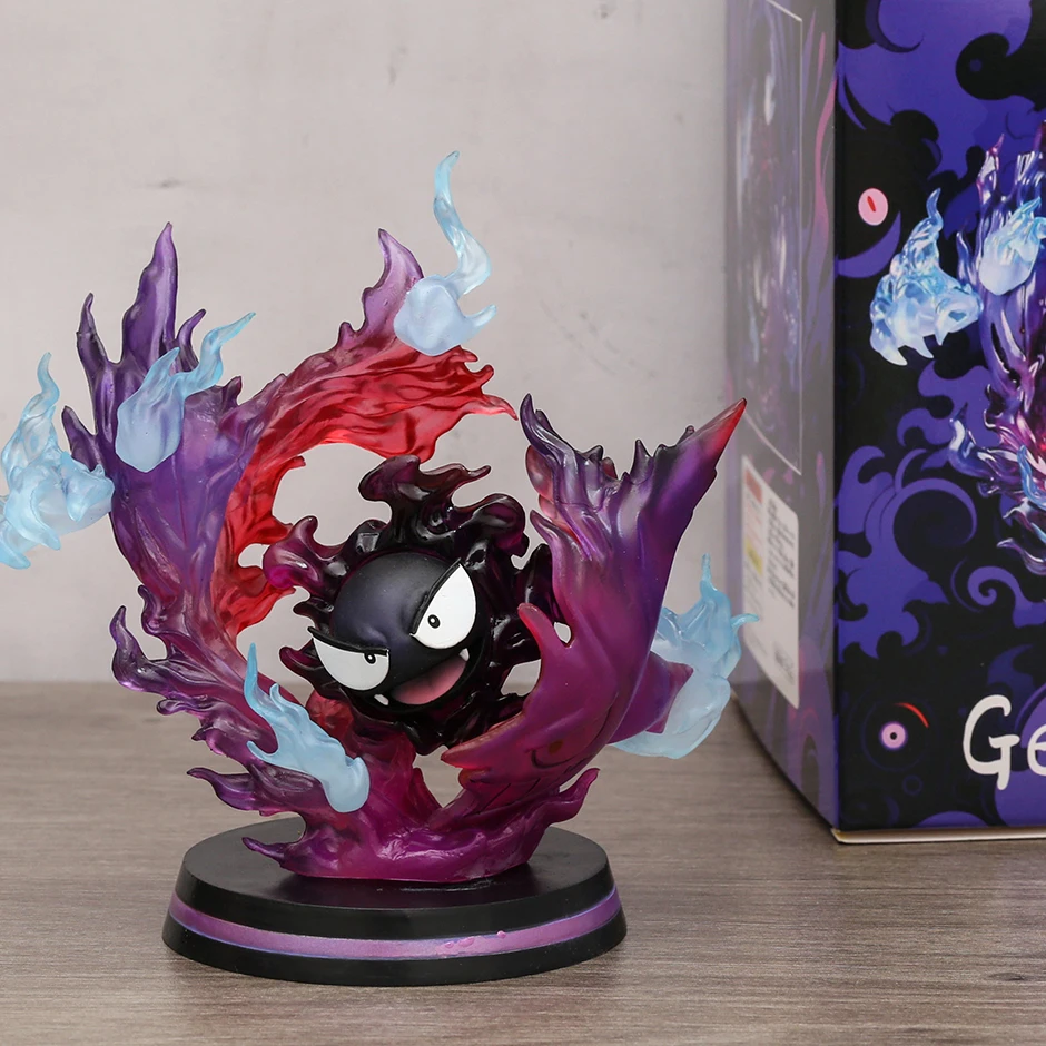 

Фигурка из ПВХ Pokemon Gengar Battle Ver, коллекционная аниме игрушка в подарок