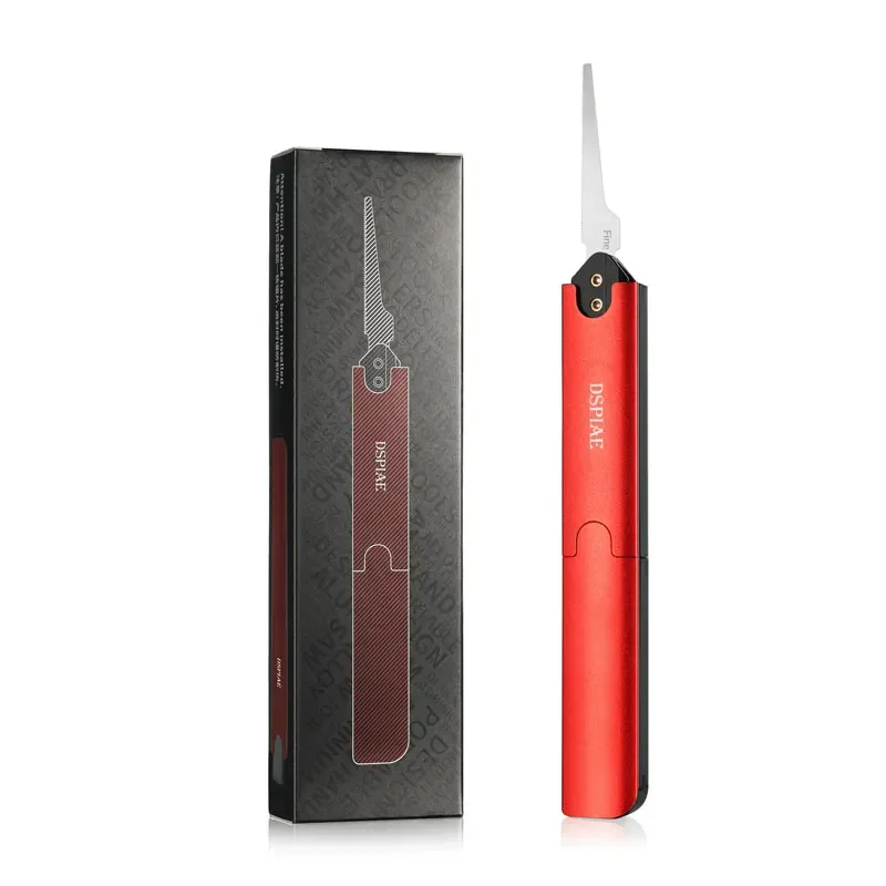 Dspiae AT-HW model assembly DIY tool aluminum alloy double section magnetic suction modification hand saw with saw blade