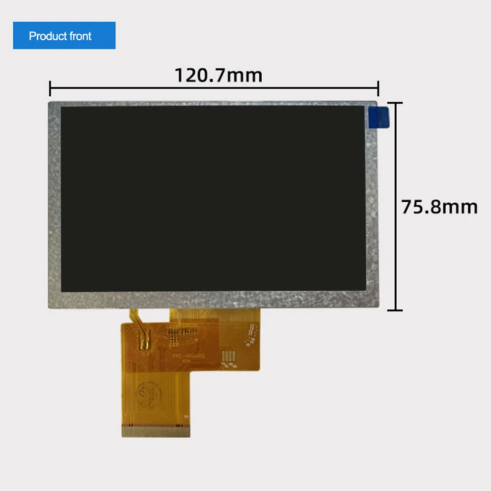 5.0 ġ LCD IPS ÷ RGB ̽ ػ 800x480 60hz  ӵ 50Pin LCD ÷ ÷ LCD ȭ