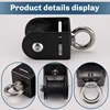 Lifting Rope Pulley Bearing Block Pulley Wheel Portable Heavy Duty Mute Roller DIY Gym Exercise Equipment 6