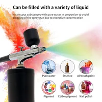 New Rechargeable High Pressure Nano Spray Device For Skin Moisturizing Skin Rejuvenation Beauty Nail Painting Tattoo Beauty Tool 2