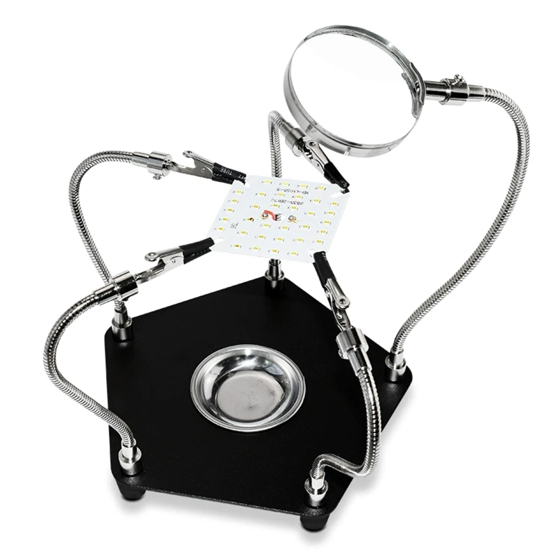 Helping Hands Soldering Hand PCB Circuit Board Holder Flexible Metal