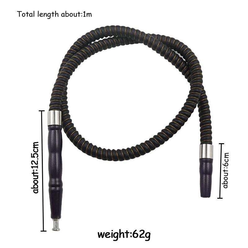 Shisha Hose Hookah Hose 1M Boquilla Cachimba Shisha Pipe Chicha Sisha Narguile Pipes Smoking Accessories hookah accessories hookah pipes hookah set hookah mouthpieces hookah cleaning brush hookah pump