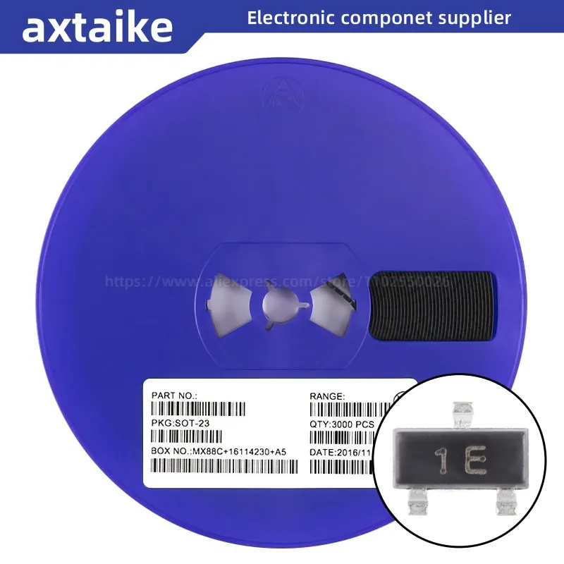 3000PCS BC846A 1A BC846B 1B BC847A 1E BC847B 1F BC847C 1G SOT23 SMD NPN ...