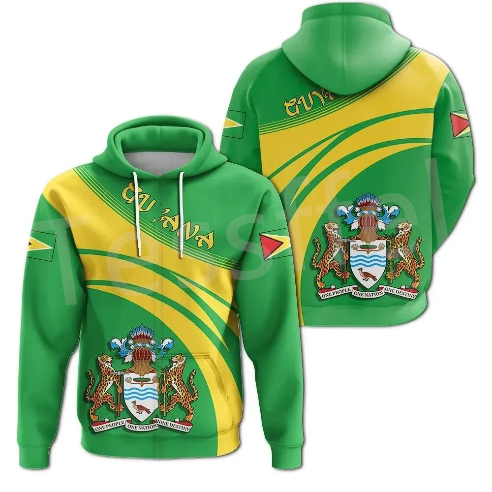 

Tessffel South America County Guyana Flag Tribe Tattoo Retro Tracksuit 3DPrint Men/Women Pullover Casual Funny Jacket Hoodies 20