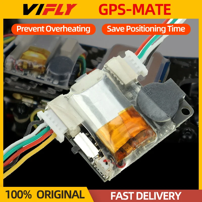 S58800b7ef2da4120ac87668025a04b46Z.jpg VIFLY GPS-MATE GPS Module d'alimentation exclusif Buzzer Beeper alarme pour avion RC FPV course longue portée quadrirotor Drone