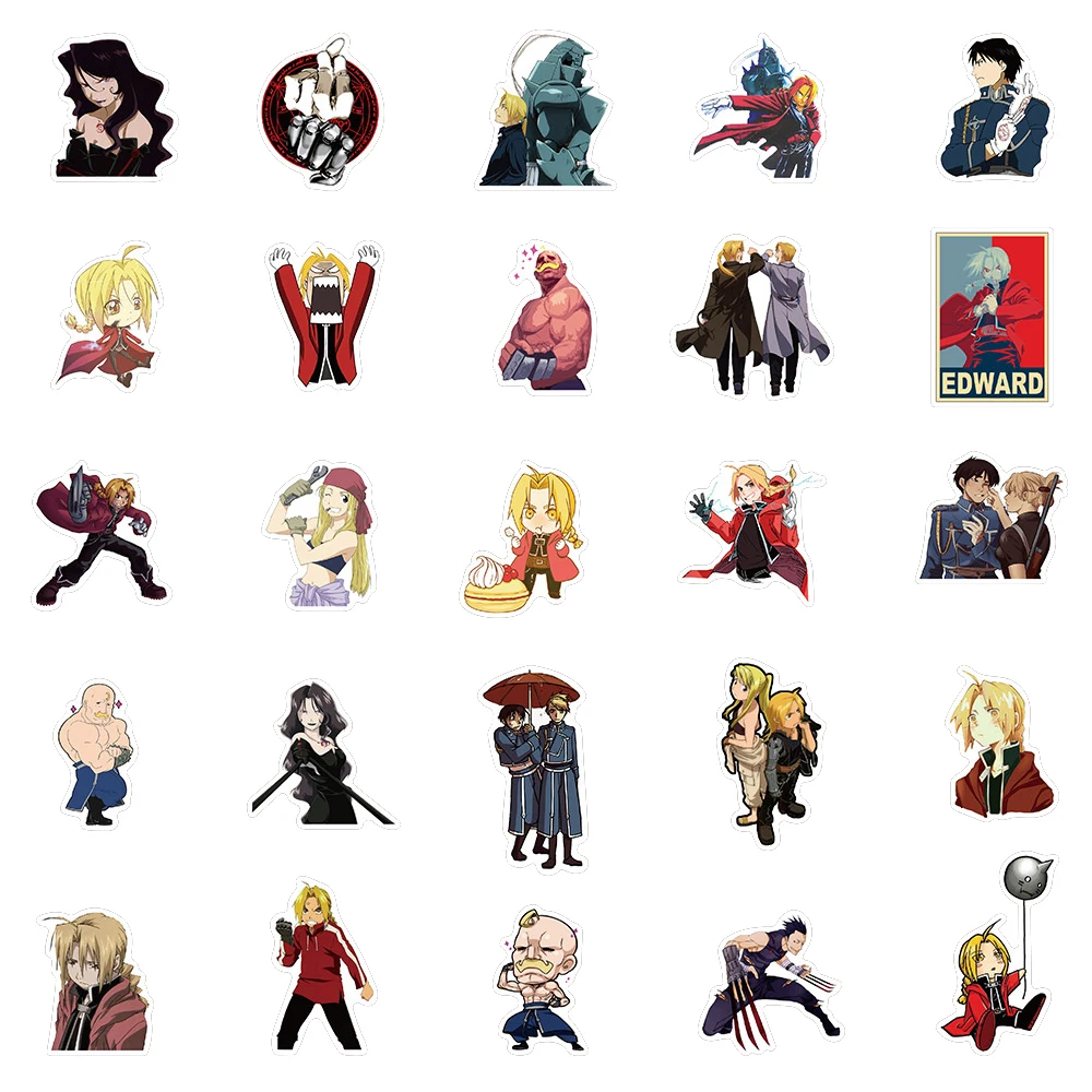 Lexica - Roy mustang, fullmetal alchemist style, Mustang, cartoon nature  sticker, fury, fire, anime style, anime initial d style, solid background  co