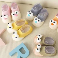 Baby Socks Shoes Infant Color Matching Cute Kids Boys Shoes Doll Soft Soled Child Floor Sneaker BeBe Toddler Girls First Walkers 4