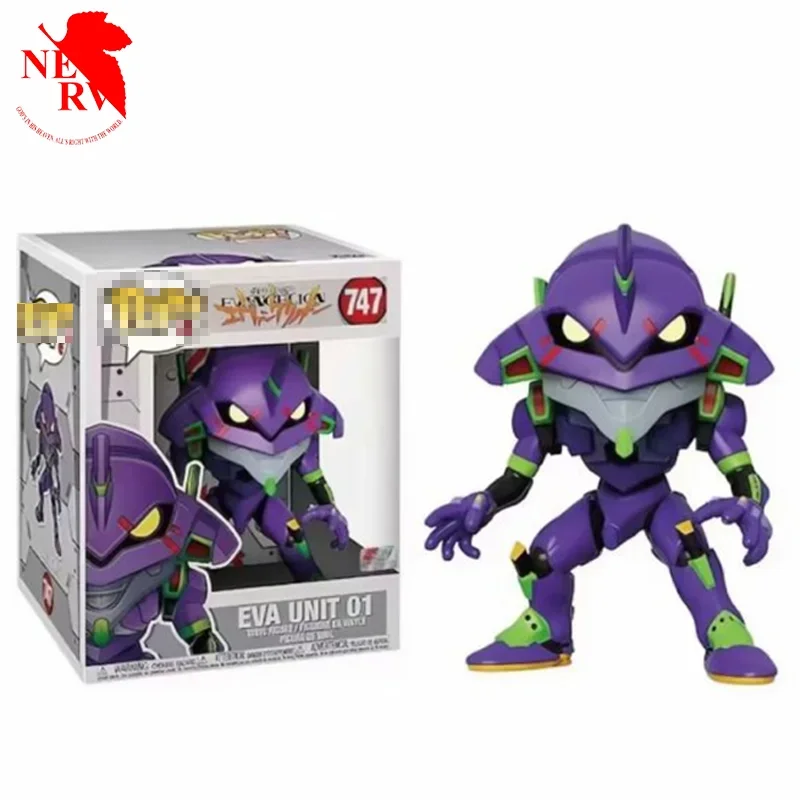 Funku Pop Neon Genesis Evangelion Eva Unit-01 Action Figure Ayanami Rei Asuka Figurine Collection Modello Bambola Regalo Di Compleanno Per Bambini