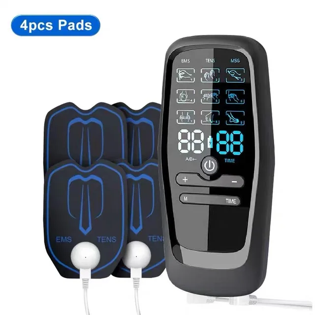 Electric Muscle Stimulator TENS Physiotherapy Acupuncture Body Massage Slimming Machine - Relief Massager for Fitness 2