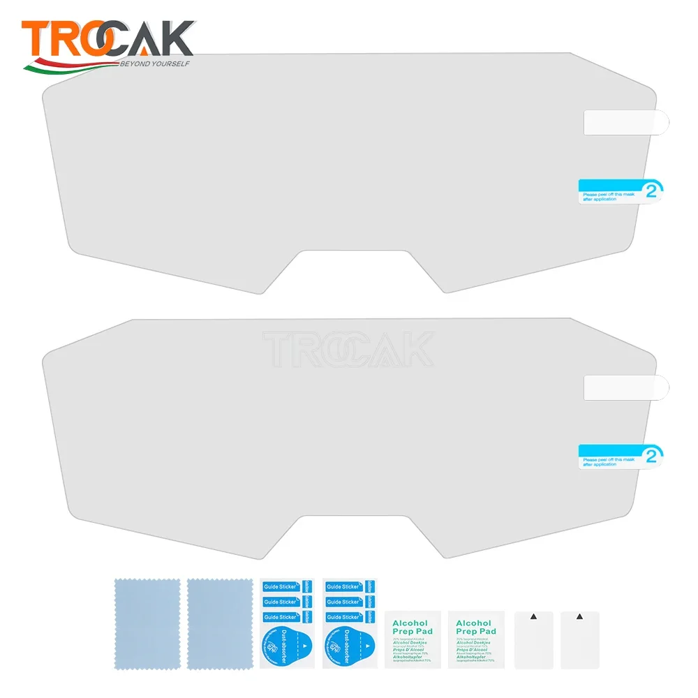 Motorcycle Cluster Scratch Protection Film Instrument Dashboard Sticker for Yamaha MT 07 MT-07 FZ07 FZ-07 Tracer 700 2014- motorcycle screen protector