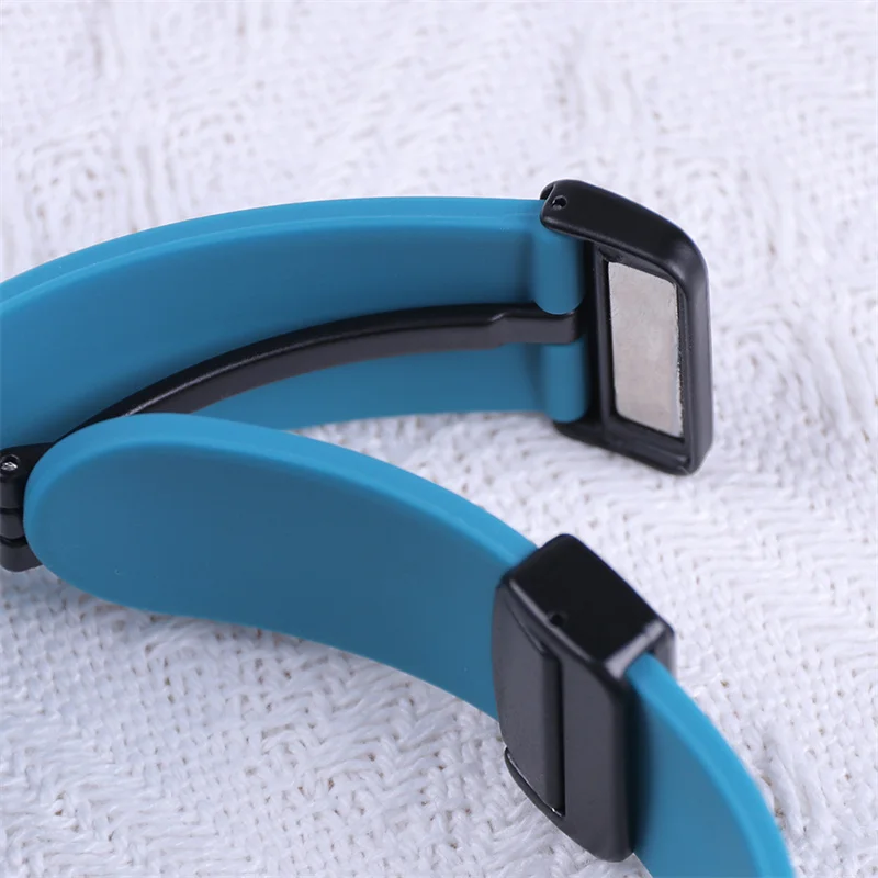 Magnetic Buckle Silicone Strap