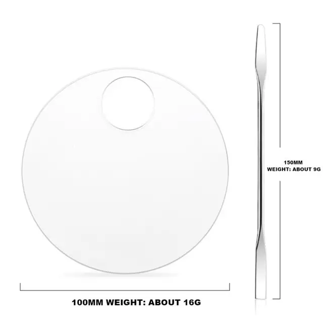 편리하고 투명한 휴대용 페인트 팔레트로 모든 아티스트의 창의성을 고무하세요.