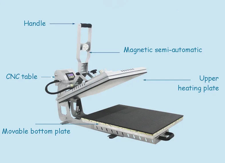 40*50cm T shirt phone case Heat Press Machine Sublimation Heat Tranfer Printer