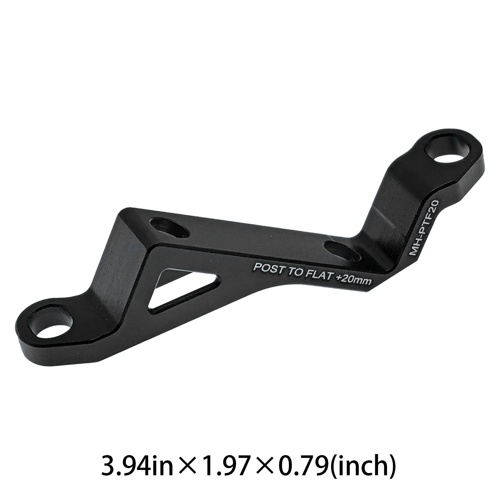 Flat Mount Brake Adapter for Bicycle Disc Brakes, 140mm/160mm