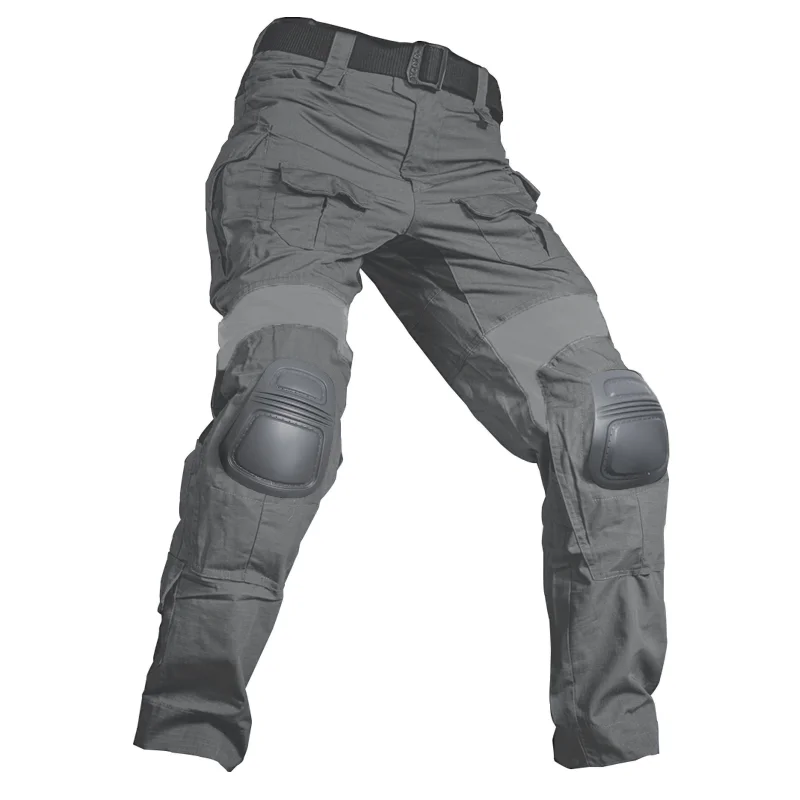 

Men Military Tactical Trousers CP Camouflage Multicam Cargo Pant Casual Work Clothing Combat Airsoft Army Green Knee Pads Pants