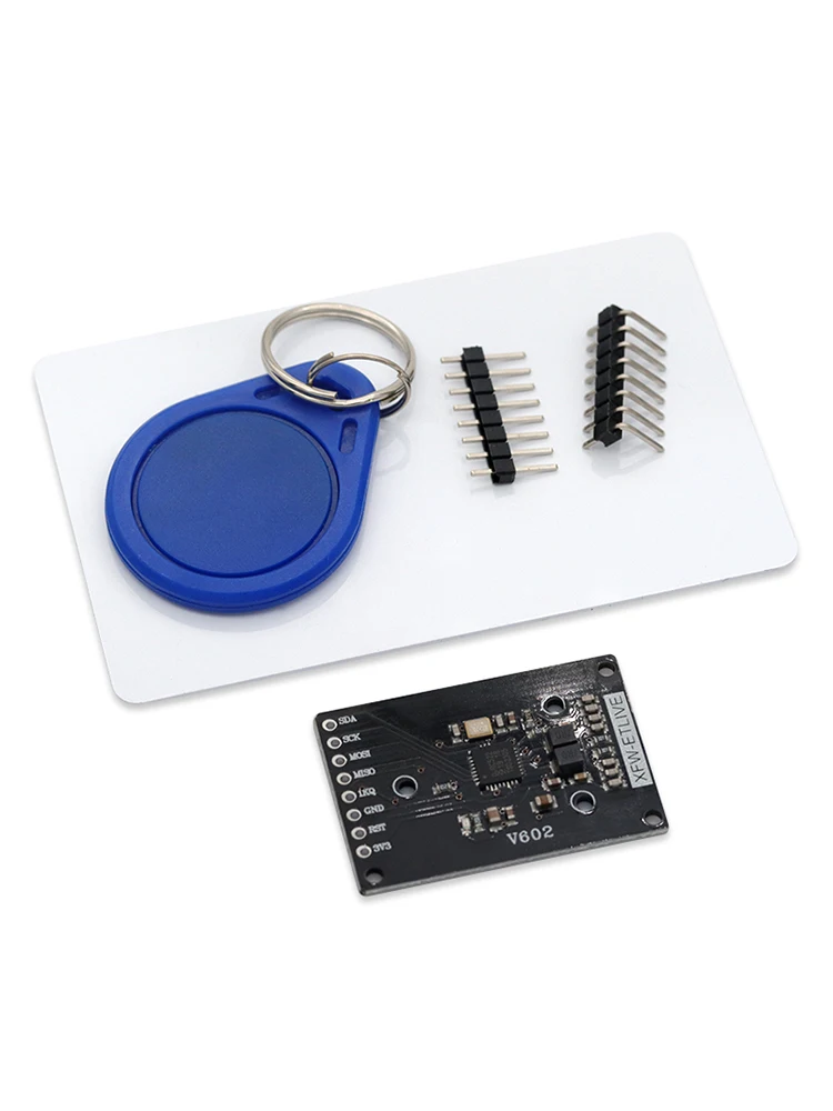 MINI RFID module RC522 Kits S50 13.56 Mhz 6cm With Tags SPI Write & Read for arduino 2560