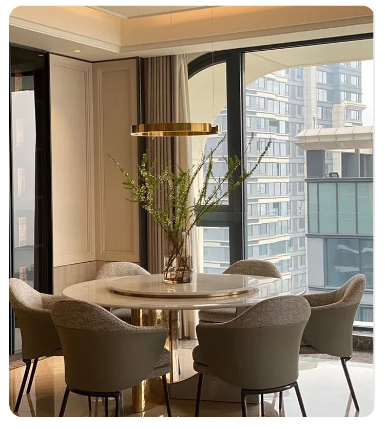 Modern Salon Design Ring Ceiling Chandelier image 13