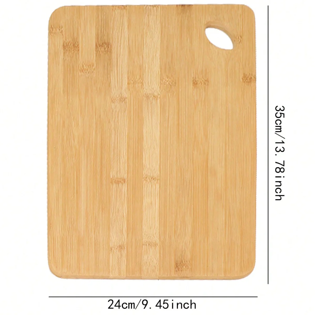 Versatile Bamboo Cutting Board Set - Large, Medium, and Small Boards for Cheese, Bread, Fruit, or Steak