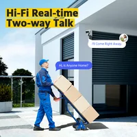 ANNKE-Caméra de vidéosurveillance pour maison intelligente, objectif pour touristes, vue large, vidéo extérieure, 4K AI, poignées humaines, ECT, 180 °, 8MP 4