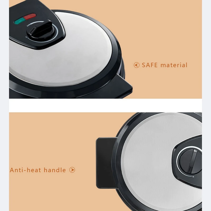 Electric Donut Machine 1200W Non-Stick Coated Kitchen Donut Maker Kid's Snacks Desserts Breakfast Makes 7Donuts US Plug
