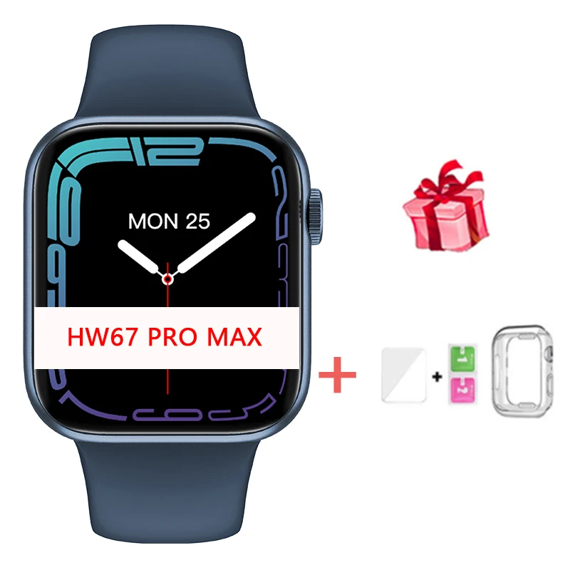 2022 HW67 Pro max Smart Watch Men 1.9 inch NFC Voice Assistant Payment Bluetooth-Call Smartwatch Women PK iwo W27 PRO HW57 