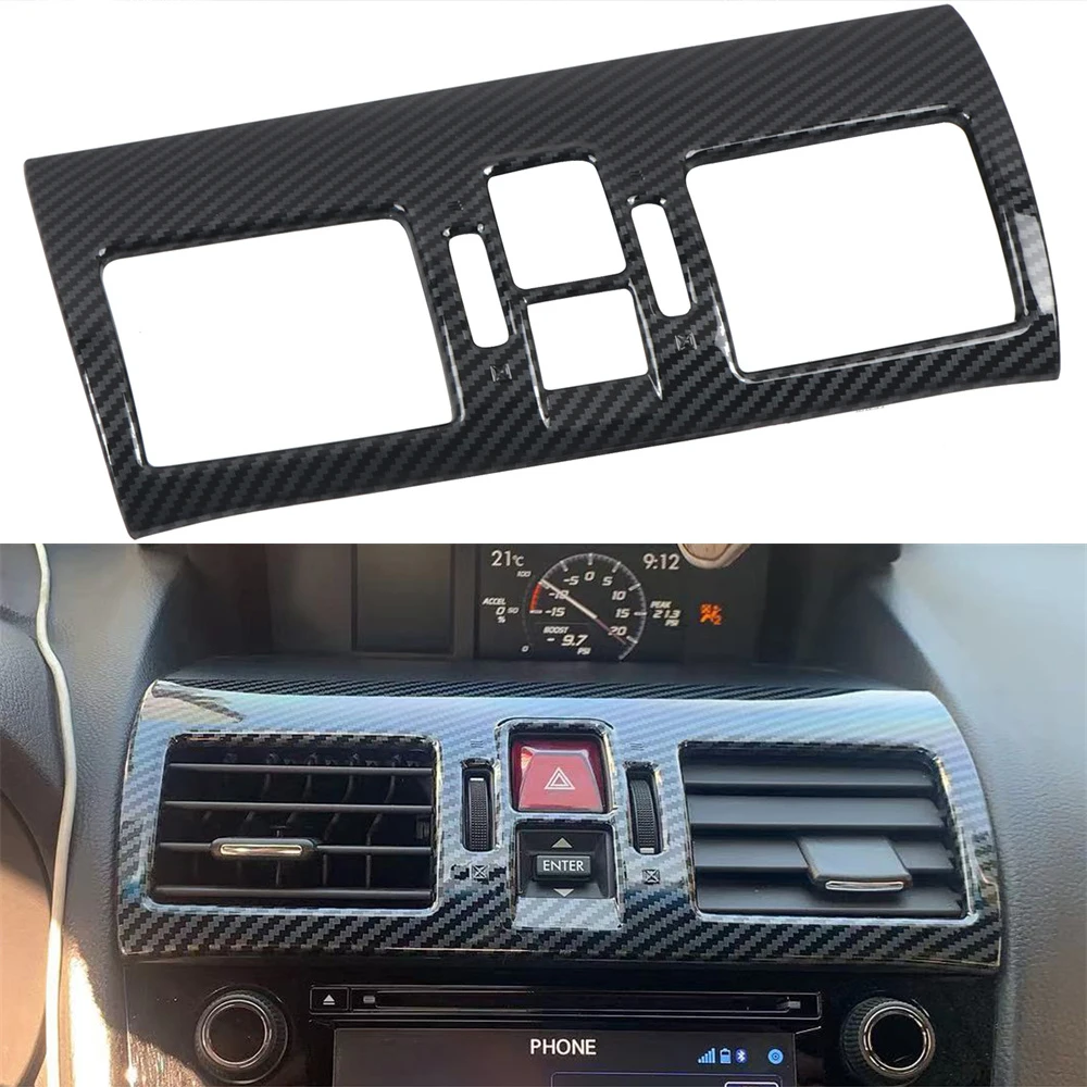 Center Climate Control Accent Trim Fits 2015-2021 Subaru WRX/WRX STI