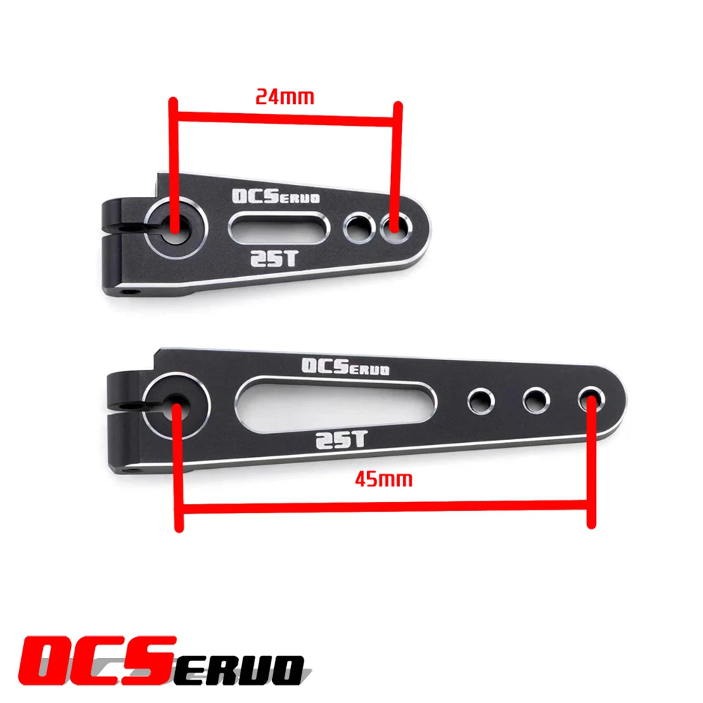 OCS-201HV 높은 토크 서보 스틸 기어, 모든 CNC 방수 케이스, 8.4V, 20kg.cm, 68g, 0.10S/60 ° 코어리스 모터