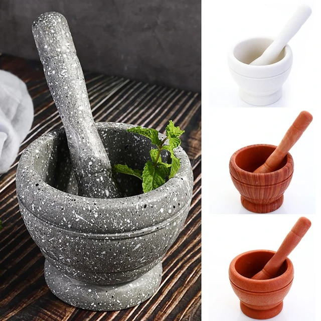 Herb Shredder and Garlic Grater Bowl Stone 