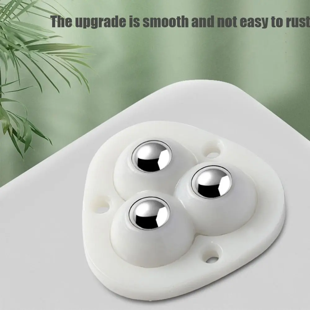 

4 шт., самоклеящиеся шарики из нержавеющей стали, 3 бусины