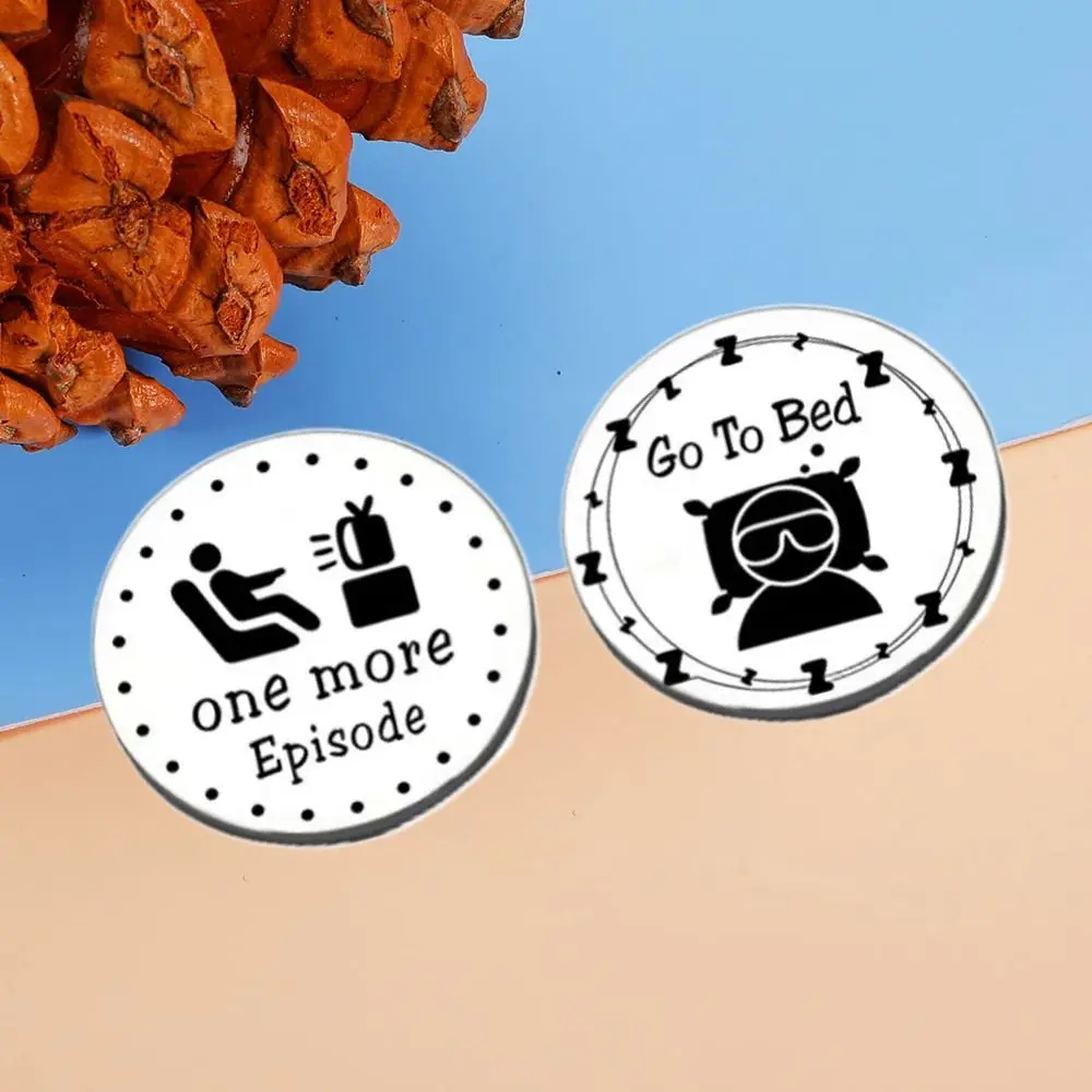 1 Pz In Acciaio Inox Divertente Un Altro Gioco Portamonete Per Giocatori Gag Coin Calza Di Natale Scelta Maker Coin Game Lover