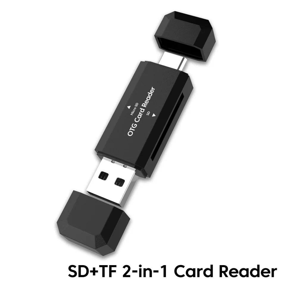 High Speed Type C SD TF Card Reader