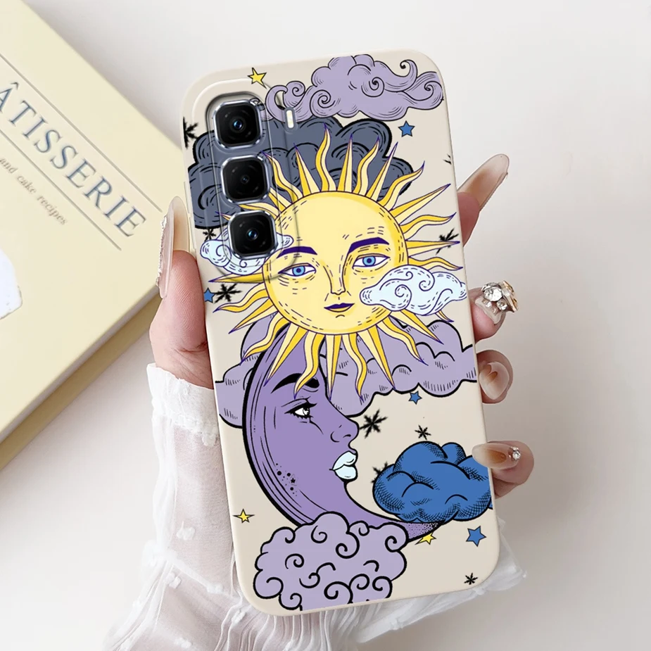 Luxury Art Painted Soft TPU Phone Case, Compatible with Select Infinix Models