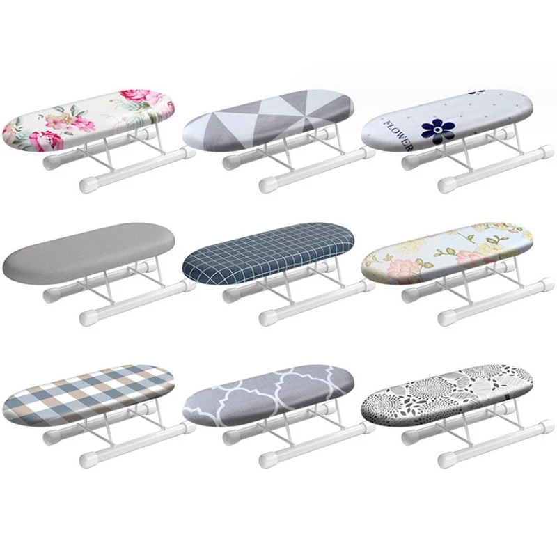 Tabla De Planchar Plegable Para Sobremesa - Patas Regulables, Incluye Asa Y Funda Acolchada