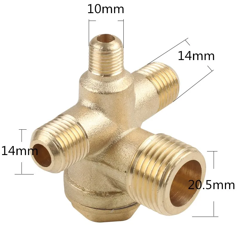 1PCS Öl-freies Luft Kompressor Magnetventil Stumm Luftpumpe Armaturen Entladen Ventil Ablauf Ventil Luftpumpe Magnetventil – Detail 8