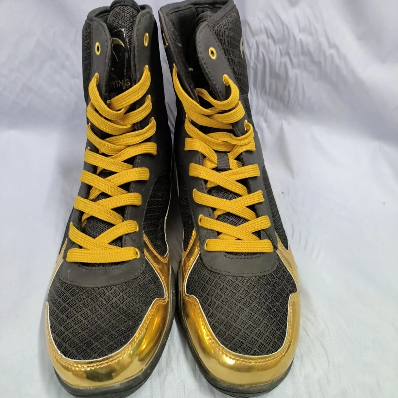 Professional Wrestling Shoes Men Top Quality Boxing Shoes Mens Black Gym Training Shoe Man Luxury Brand Fighting Boots